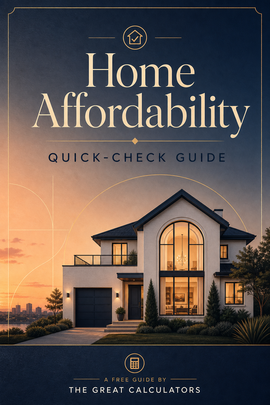 Home Affordability Quick-Check Guide cover